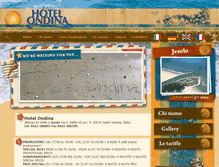 Tablet Screenshot of hotelondina.com